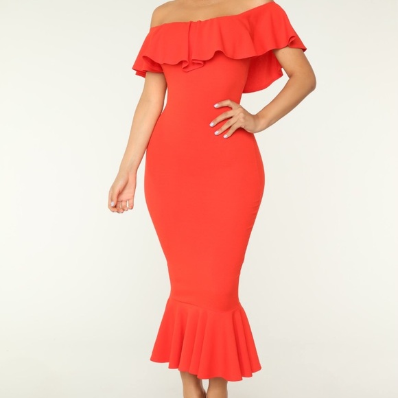 Beautiful fitted mermaid dress - Picture 2 of 4